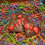 Milk Chocolate Bar with Strawberry and Rose