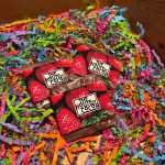 Milk Chocolate Bar with Strawberry and Black Pepper