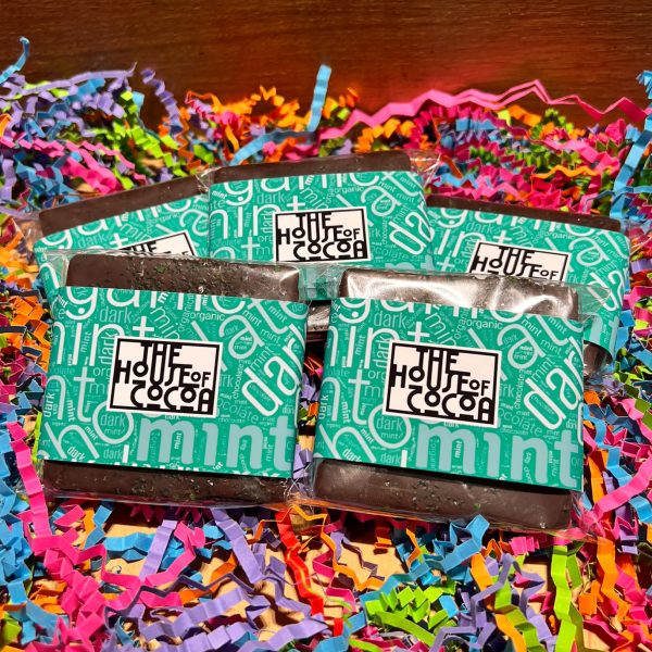 Mint Crunch Bliss Dark Chocolate Bar