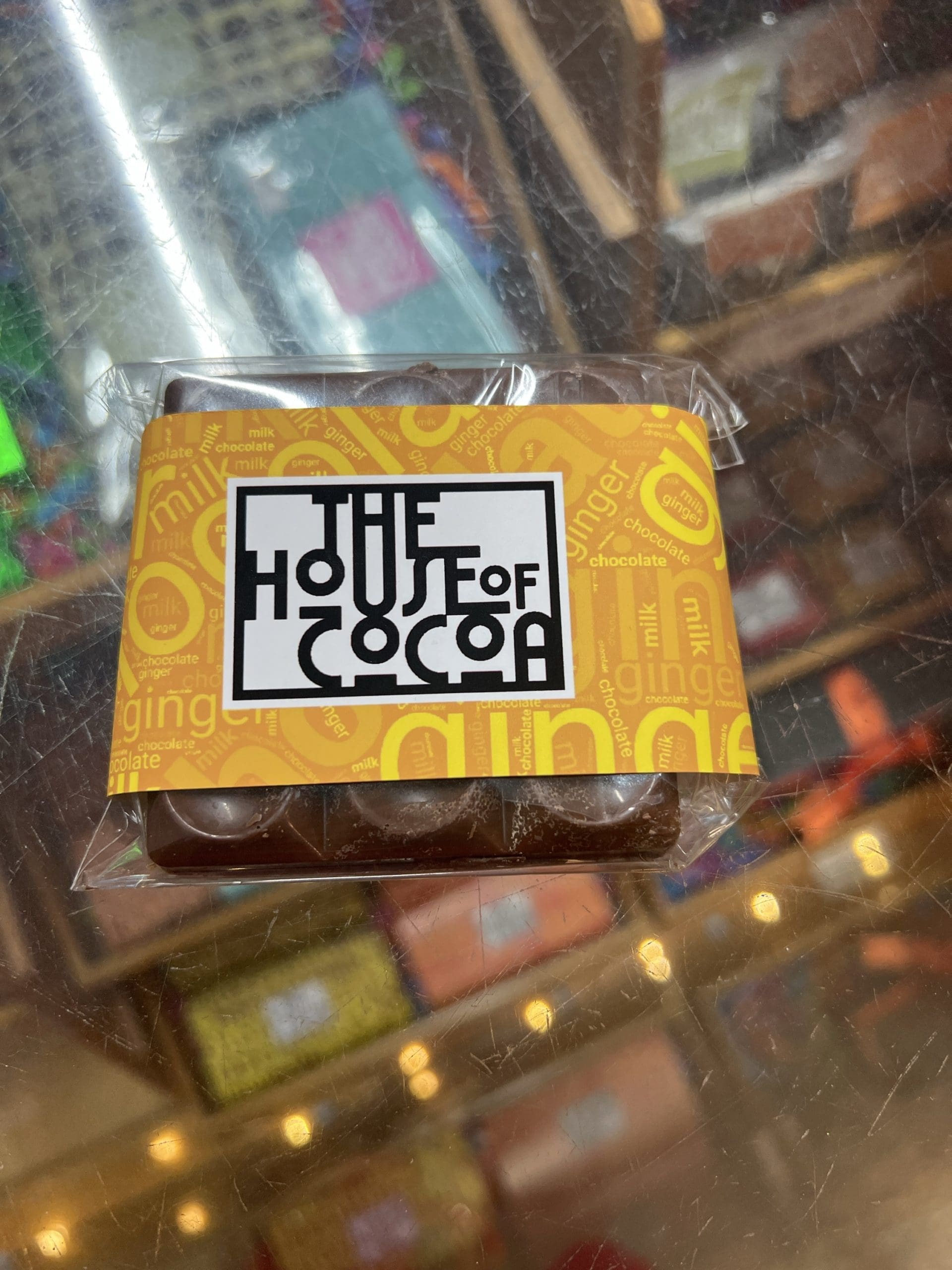 Milk Chocolate and Ginger Spice Bar