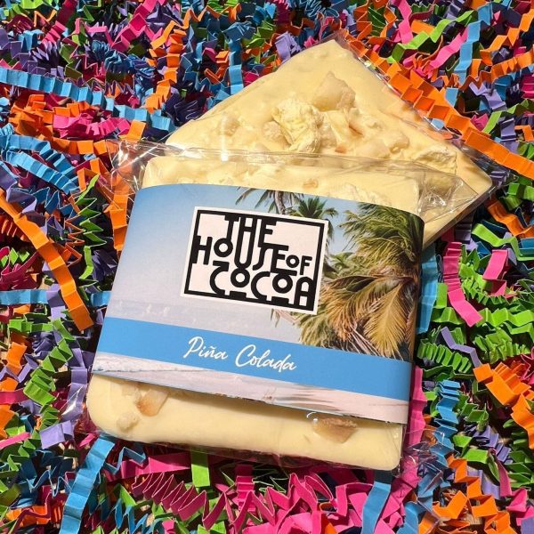 White Chocolate Piña Colada Bar