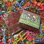 Belgian Plant Based Chocolate Bar with Mint and Raspberry Ganache