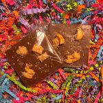 Milk Chocolate Bar with Maple, Salt and Pork Scratchings