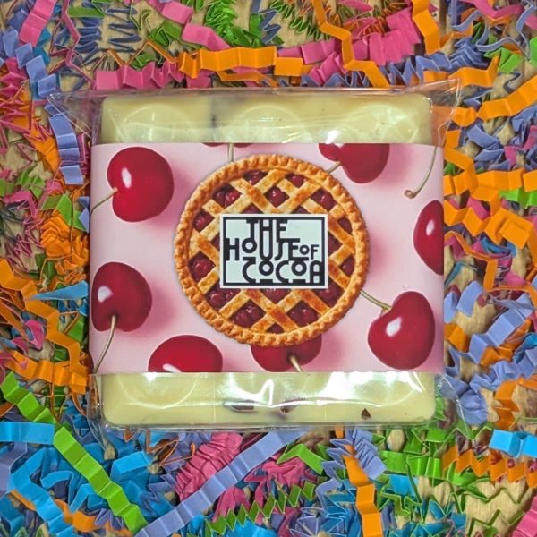 White Chocolate Bar with Sour Cherries
