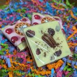 White Chocolate Bar with Sour Cherries