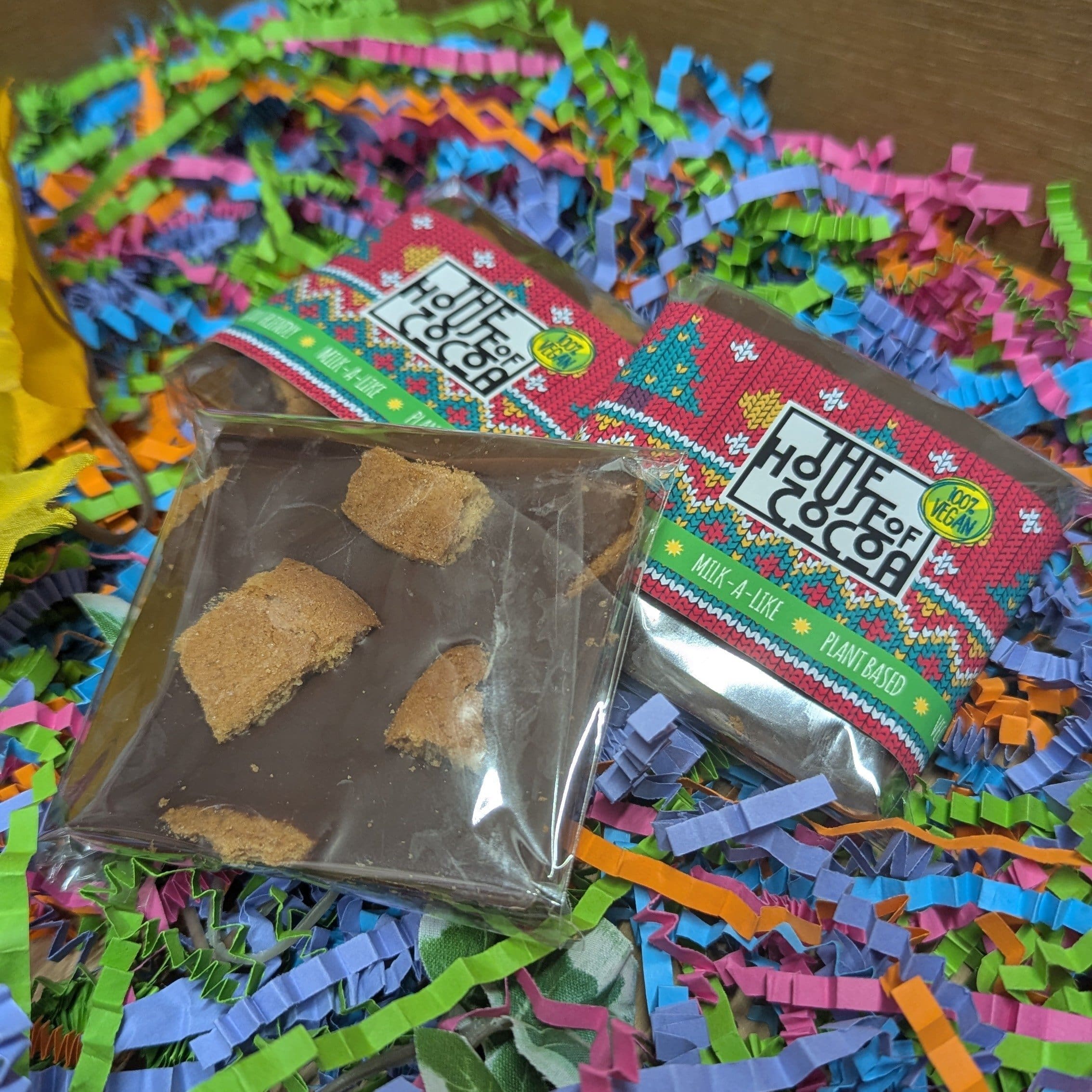 Plant Based ‘Milk’ Chocolate Bar with Ginger Biscuit