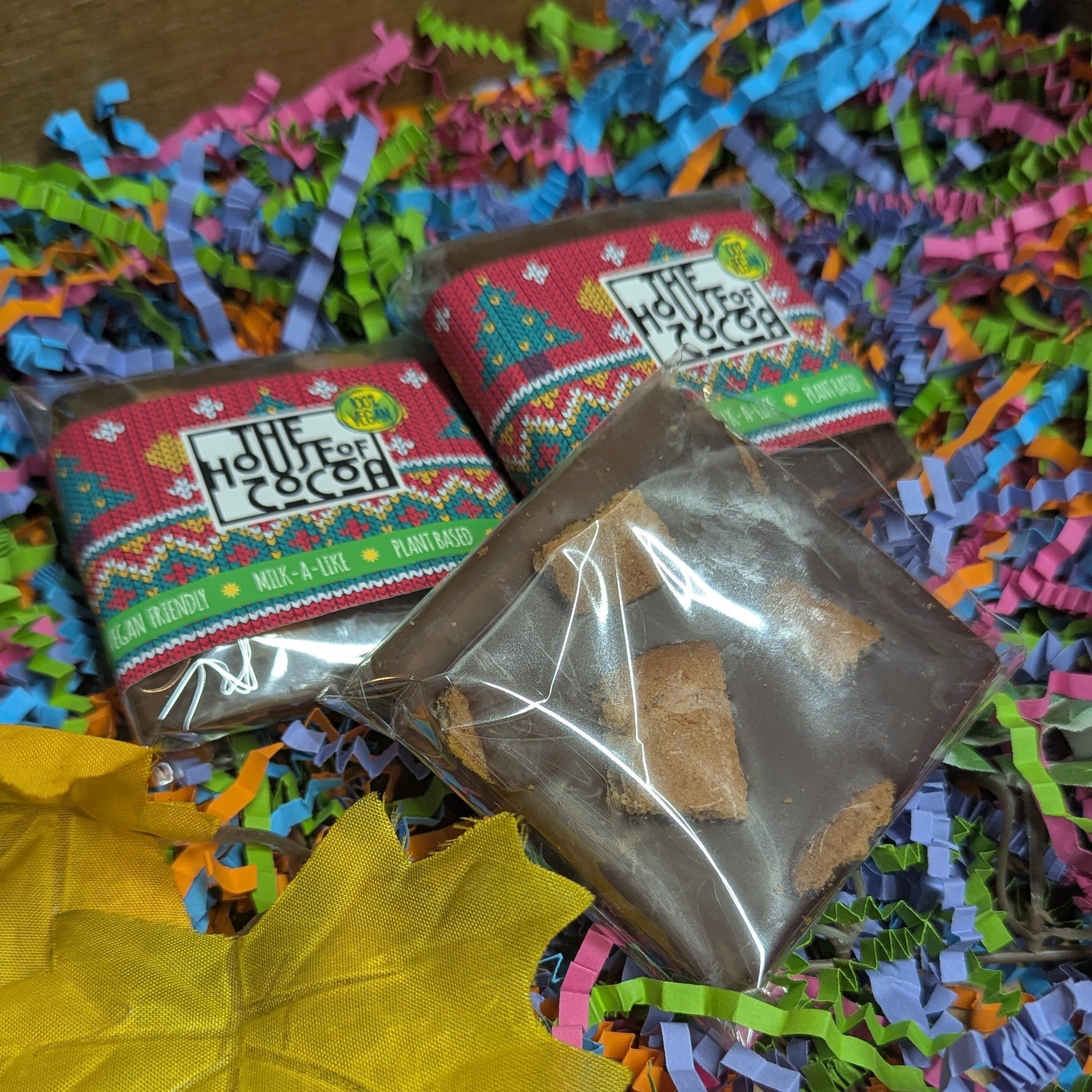 Plant Based ‘Milk’ Chocolate Bar with Ginger Biscuit