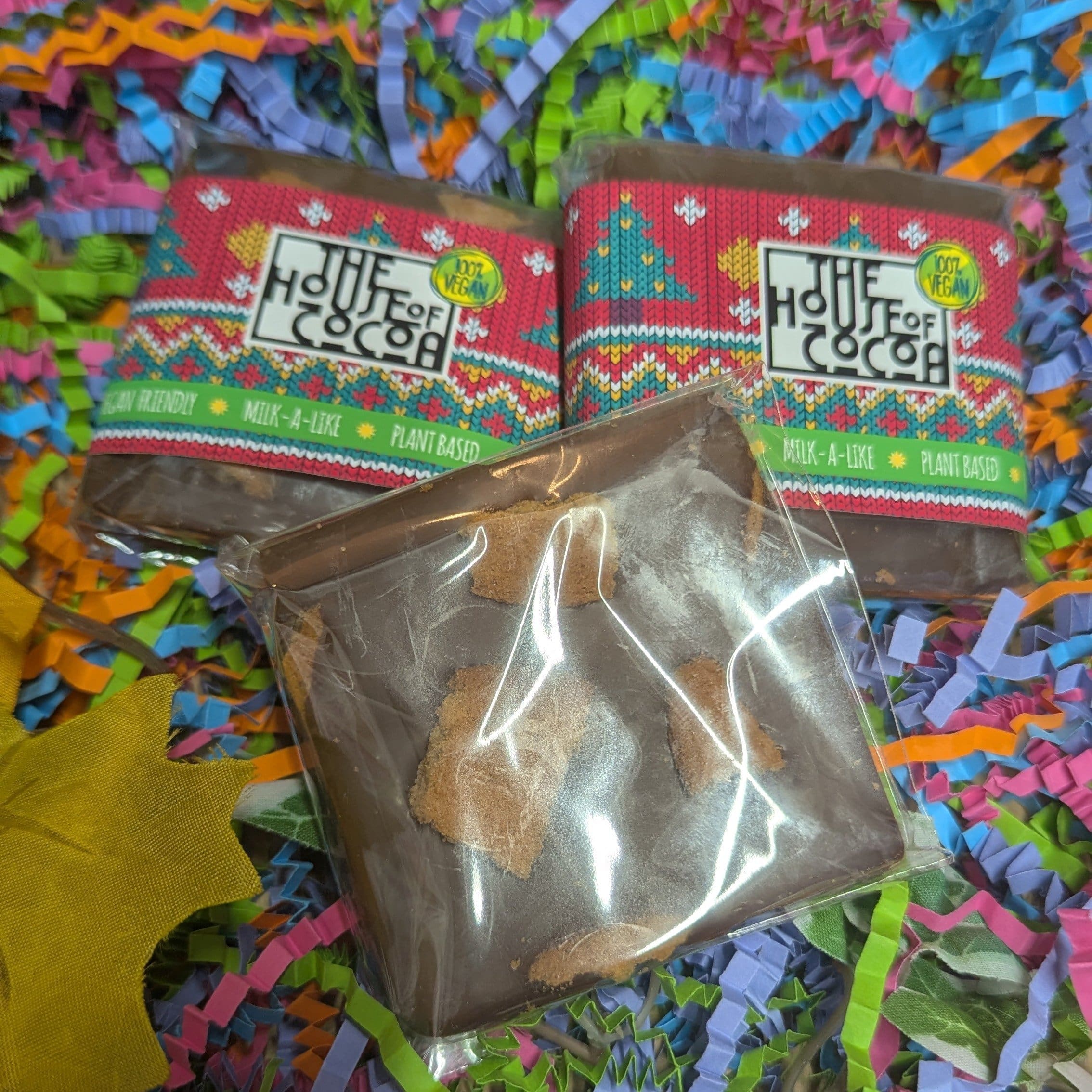 Plant Based ‘Milk’ Chocolate Bar with Ginger Biscuit
