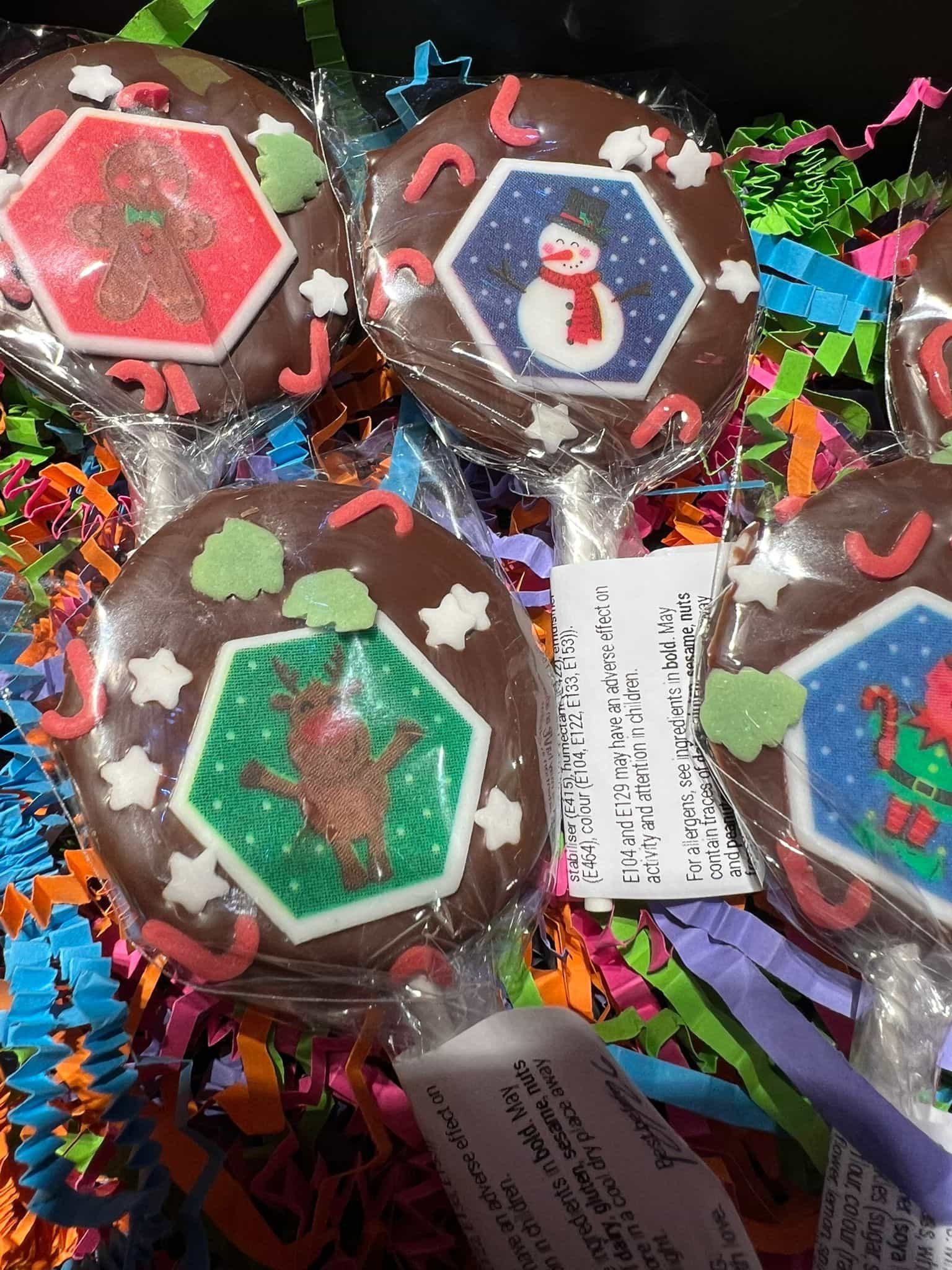 Milk Chocolate Christmas Lollies