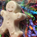White Chocolate Popping Gingerbread Man