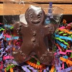 Milk Chocolate Popping Gingerbread Man