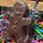 Milk Chocolate Popping Gingerbread Man