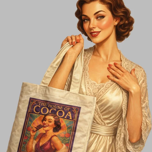 Vintage Lady Tote Bag – Limited Edition