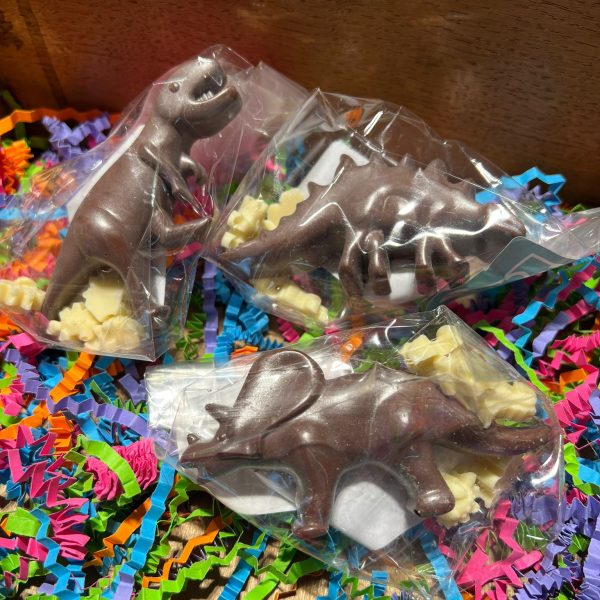 Milk Chocolate Popping Dinosaurs
