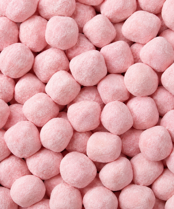 Powdery Pink Strawberry Bon Bons